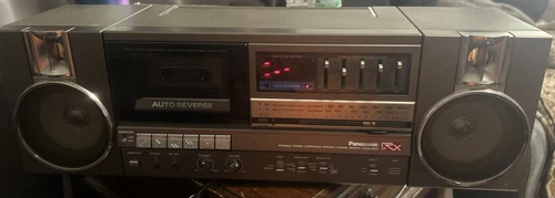 Vintage Panasonic RX-C41 Radio Cassette Player Boombox Tape Works Stereo