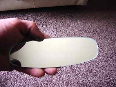 SUNBEAM TIGER MK1A & MK2, ALPINE SERIES 5  REAR VIEW MIRROR GLASS NEW