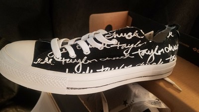 NEW Converse Chuck Taylor All Star Sketched Ox Lo Top Unisex Trainers 100147F D1