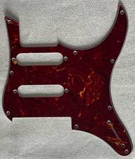 Custom For Yamaha Pacifica 112V Style Guitar Pickguard 4-Ply Red Tortoise