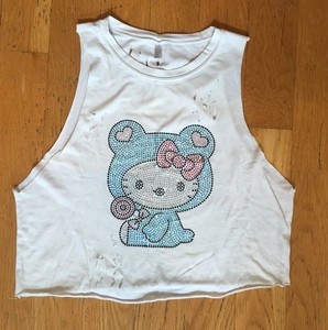 rhinestone hello kitty shirt