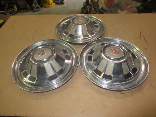 1966 66 Rambler Classic Hubcap Rim Wheel Cover Hub Cap 14" OEM USED 3 THREE Z25 - Picture 2 of 24