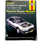 Haynes Acura Integra Legend Repair Manual 1986 to 1990 Automotive 12020 Book Car