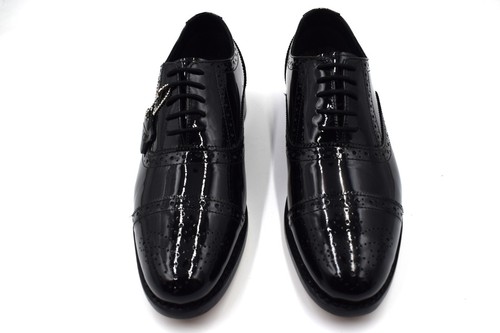 Roma, Herren Semi-Brogue Oxford Anzugschuhe, Lederschuhe - Bild 5 von 15