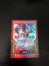 2015 Elite Extra Edition Prospect Autographs #114 Max Schrock