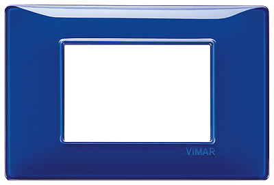 VIMAR 14653.50 PLATE 3 MODULES REFLEX SAPPHIRE FLAT SERIES