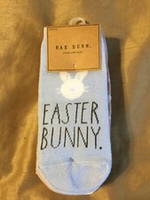 RAE DUNN EASTER 6CT ANKLE SOCKS SIZES 5-10