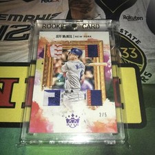 Panini Diamond Kings 2020 Jeff Mcneil Quad Jersey Patch SSP/5 Nice Mets