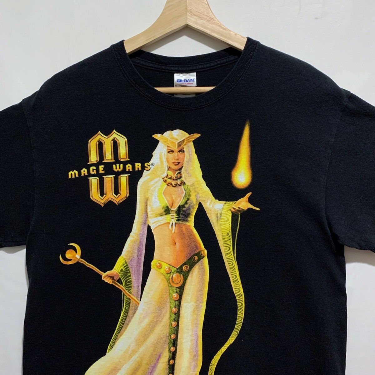 Vintage Mage Wars Game Promo T Shirt Size Medium Black | eBay