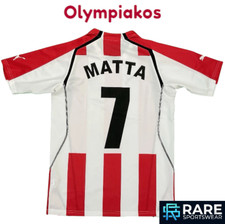 OLYMPIAKOS 2005-06 HOME FOOTBALL SHIRT MEDIUM ADULT (V GOOD) MATTA No7