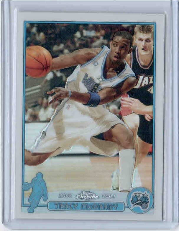 2003-04 TOPPS CHROME REFRACTOR #1 - TRACY MCGRADY