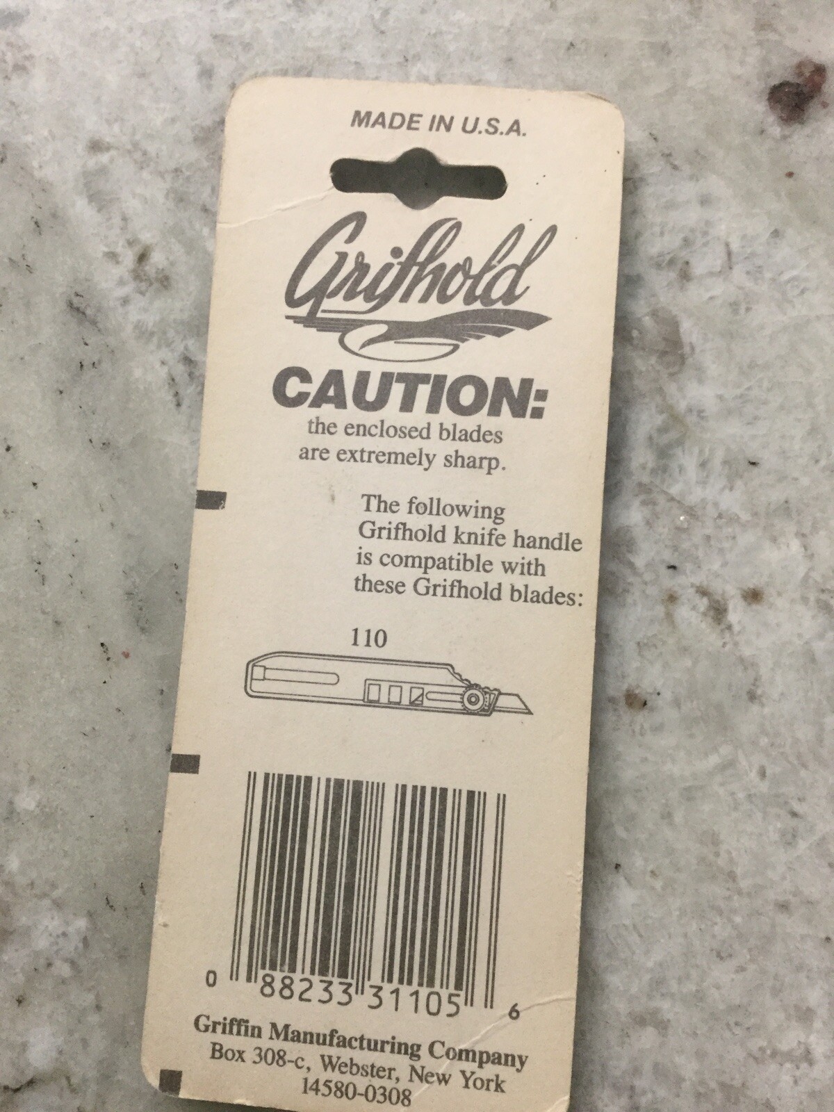 GRIFHOLD Knife Blades 110B eBay