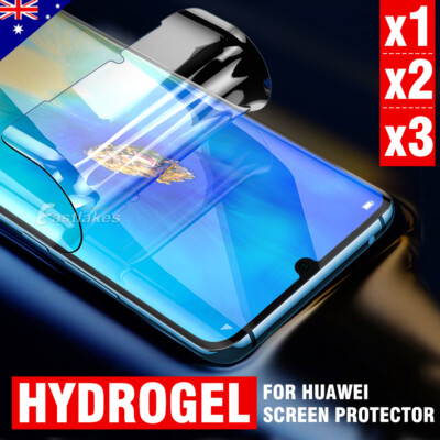 NEW HYDROGEL AQUA FLEXIBLE Crystal Film Screen Protector for HUAWEI P30 Pro  P30 Australia
