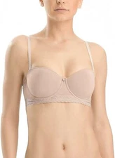 Natori 273226 Women's Truly Smooth Smoothing Strapless Contour, Cafe, 34B