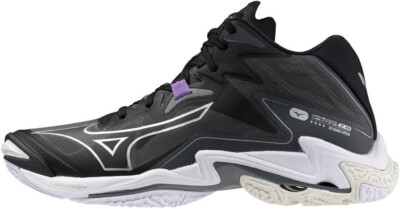 MIZUNO Volleyball Shoes WAVE LIGHTNING Z8 MID Black V1GA2405 US10(28cm)