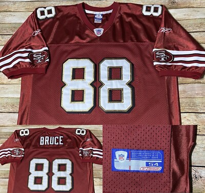 Authentic Isaac Bruce San Francisco 49ers Jersey 2008-09 Rare NFL