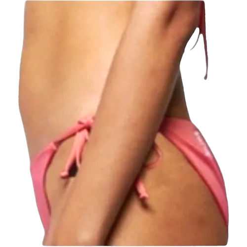 Bikini Swim Costume Women's UK Size Medium Pink Colour Change Tie Fastening - Picture 12 of 22