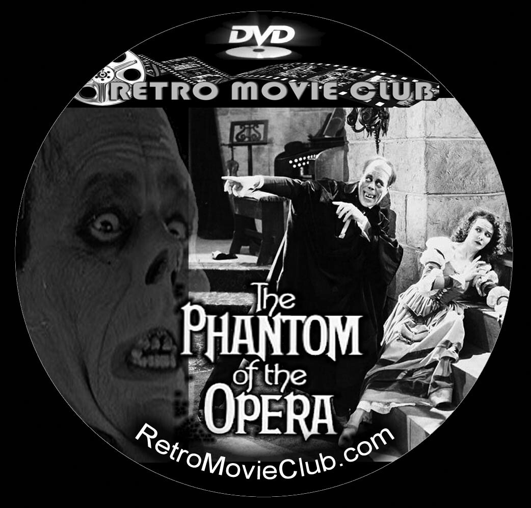 The Phantom of the Opera (1925) Silent Horror Movie DVD The Phantom of the Opera (1925) Silent Horror Movie DVD