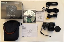 Fujifilm FinePix S2950 14MP 18X Optical Zoom Black Digital Camera Bundle