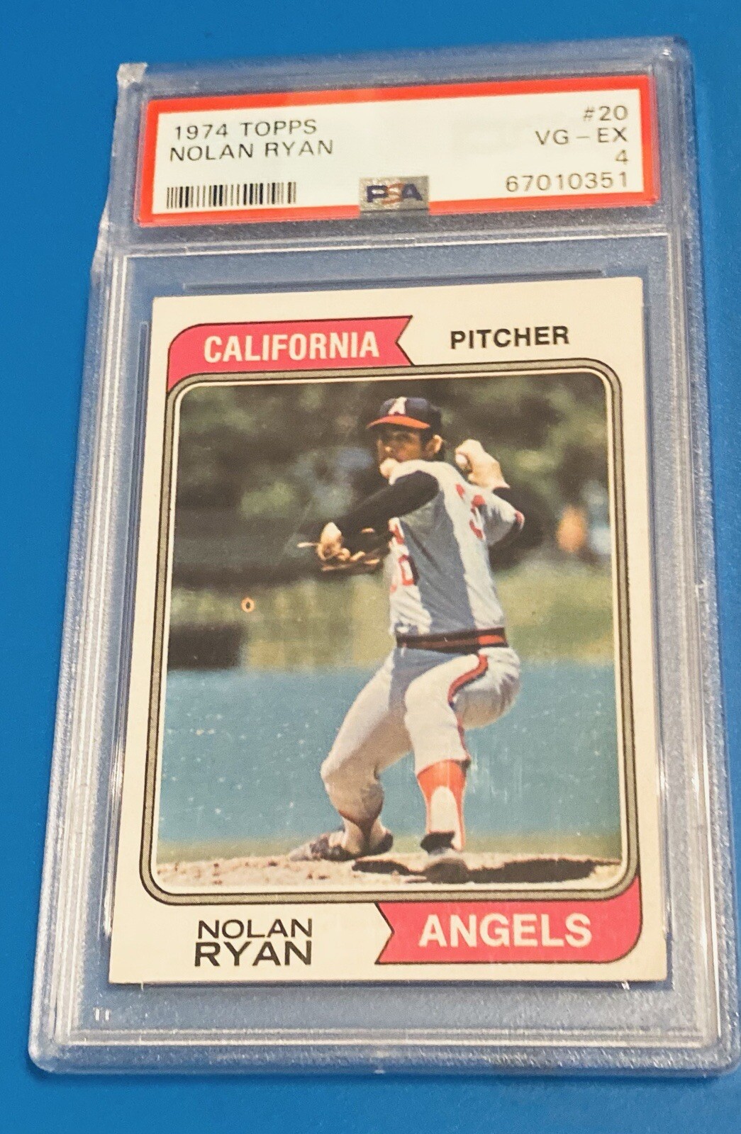 Nolan Ryan 1974 Topps #20 Base Price Guide - Sports Card Investor