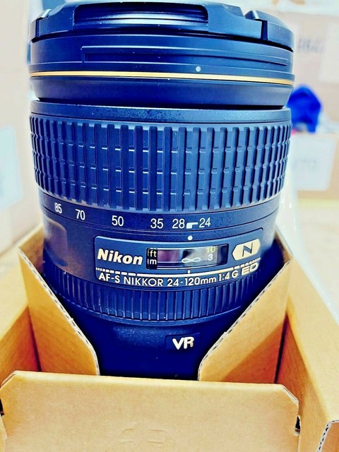 Nikon Nikkor 24 120mm F 4 As G Swm Af S Vr If N M A Ed Lens For Sale Online Ebay