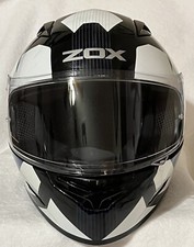 Casco Zox Galaxy Ray - Cara Completa Negro/Azul - DOT/ECE MT-FF101 Talla Mediana