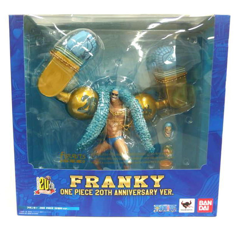 Bandai Franky One Piece 20th Anniversary ver Figure Used From 
