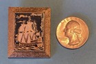 Russian, naval history, Frigate Petersburg, pin back pin, Minty — photo 2