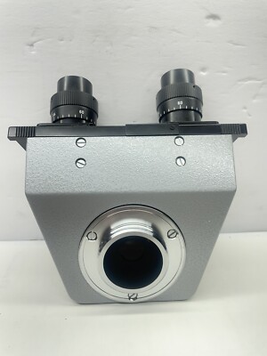 Leitz Wetzlar Binocular Microscope Head for HM LUX DIALUX MINT
