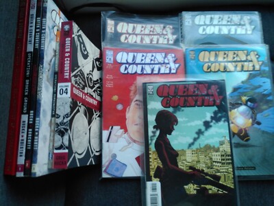 RIESEN QUEEN & COUNTRY PAKET RUCKA 5x TP 1 HC CRYSTAL BALL DECLASS HEFTE 13 - 32