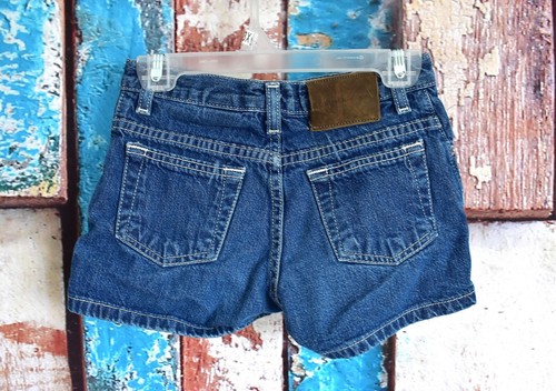 Kids Girls Calvin Klein Jeans Classic Jean Shorts SIZE 7 Rinse Wash PRE-OWNED - Picture 5 of 8