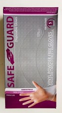 One Box/100 Gloves Vinyl Powder Free Latex-Free NON-STERILE Gloves, SMALL