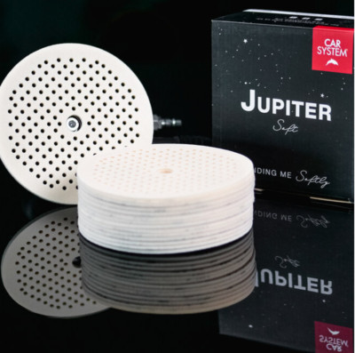 15 x Car System JUPITER SOFT Folienschleifmittel ø 152 mm - Multilochung P1000