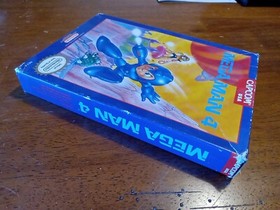 Nintendo NES Mega Man 4 (NES 1992) CIB Complete w/ Manual, Styro, Sleeve - NICE!