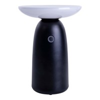 Tischleuchte Beistellleuchte AußEnlampe Led Akku Schwarz Touchdimmer Wohnzimmer