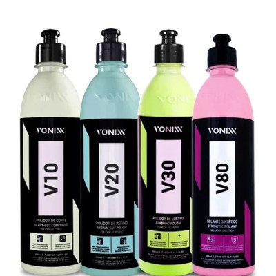 Vonixx Automotive Polishing Kit V10 V20 V30 + V80 Sealant 4 units