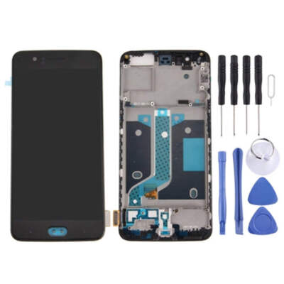 OnePlus 5 Digitizer Full Assembly with Frame OEM LCD Screen