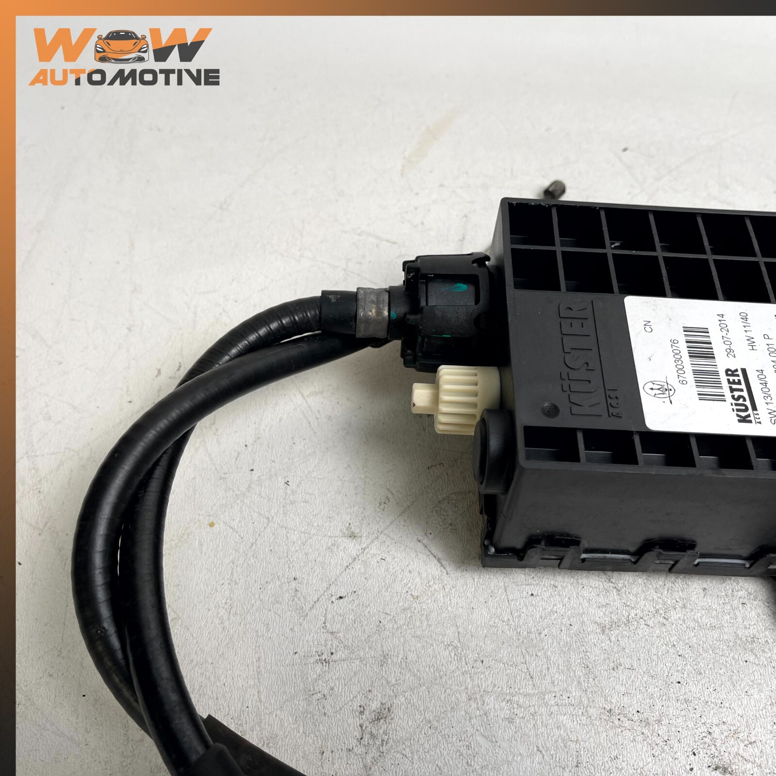 14-17 MASERATI GHIBLI QUATTROPORTE RWD PARKING BRAKE CONTROL ACTUATOR OEM