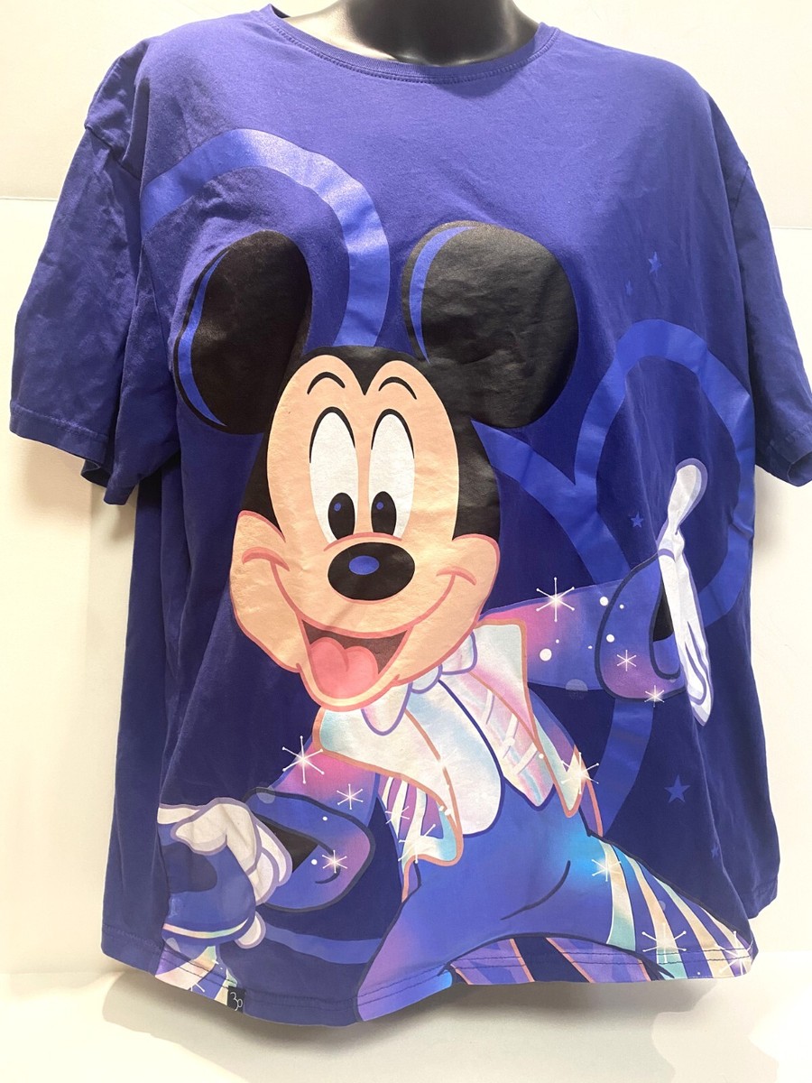 Disneyland Paris Mickey Mouse 30th Anniversary Purple T