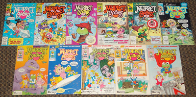 STAR MARVEL MUPPET BABIES 2 12 13 14 20 26 HARVEY 2 3 4 5 6 COMIC BOOK LOT FN/VF