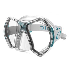 Oceanic Cyanea Dive Mask - Used, Clear/Sea Bl...