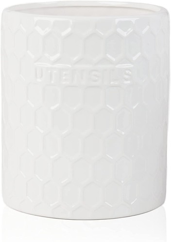 Servette Home Ceramic Utensil Holder for Kitchen Counter - Picture 1 of 11