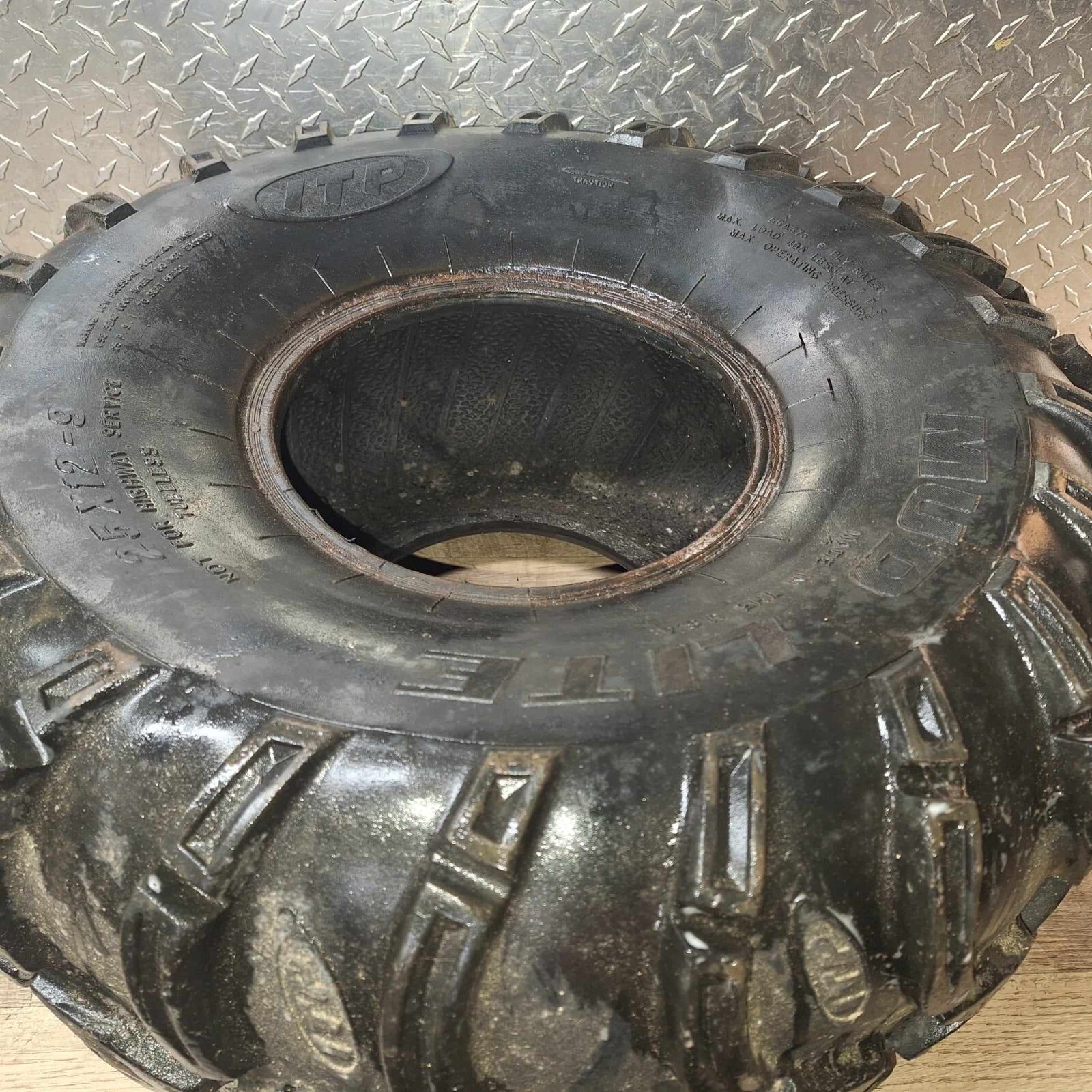 ITP Mud Lite Rear 25x129 ATV Tires eBay