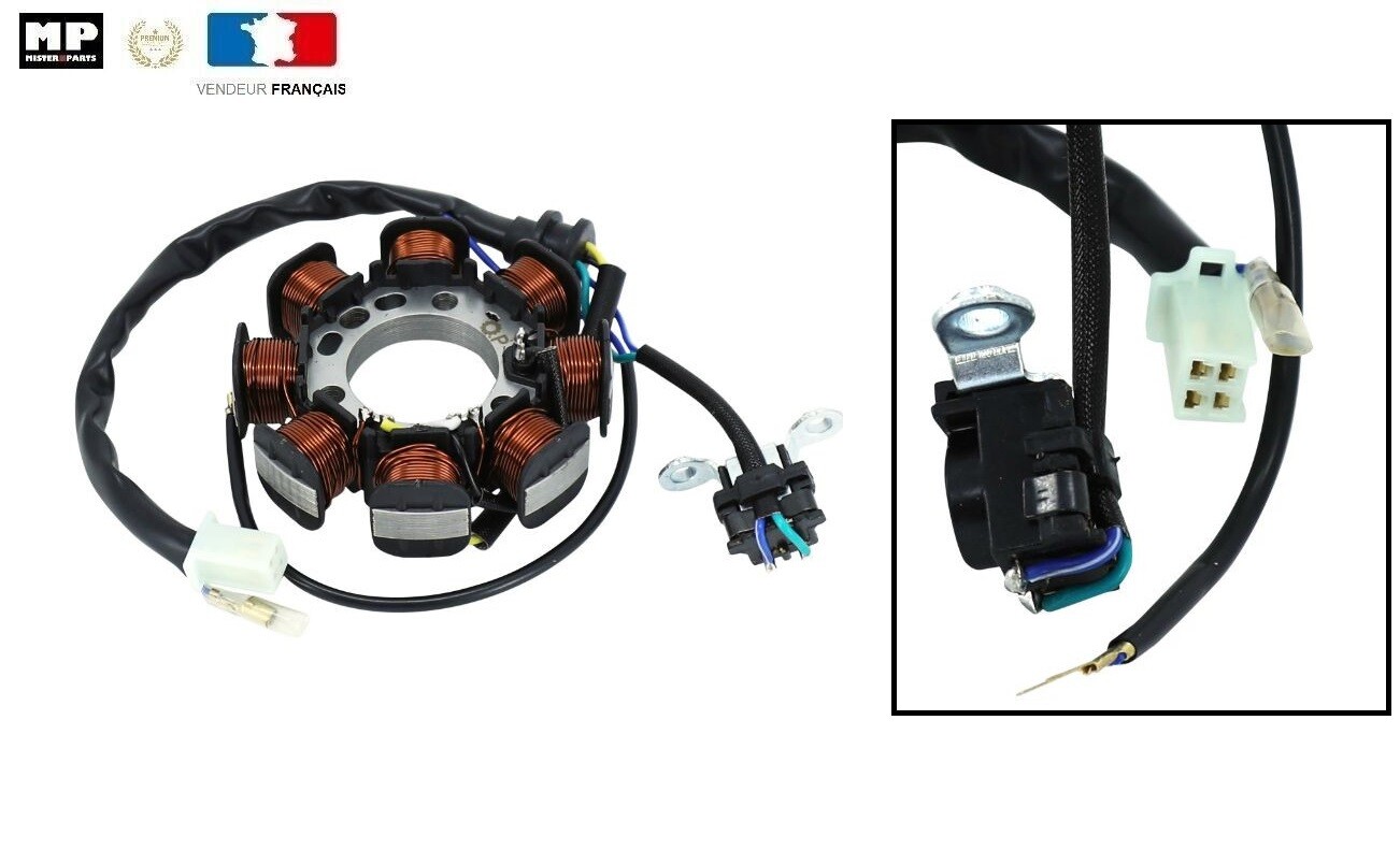 Stator d'allumage pour Yamaha YBR 125 et XT125R alternateur OEM 3D9-H1410-01