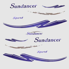 Sea Ray Boat Decal Kit 132492 | Sundancer Sport Purple (11 PC)
