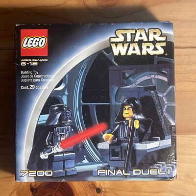 Star Wars LEGO 7200 Final Duel I 2002 New Unopened Factory Sealed Box 9/10