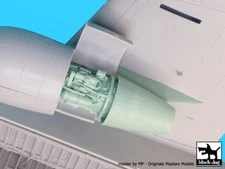 Black Dog 1/48 S-3 Viking USN Aircraft Engine Detail Set (for Italeri) A48048