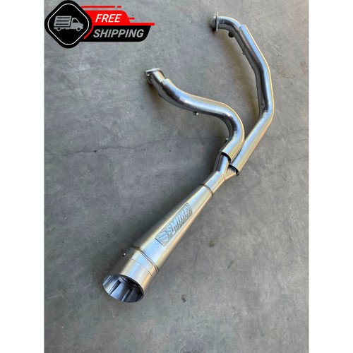 Exhaust Harley-Davidson Road Glide 2 INTO 1  1999-2016 Full System