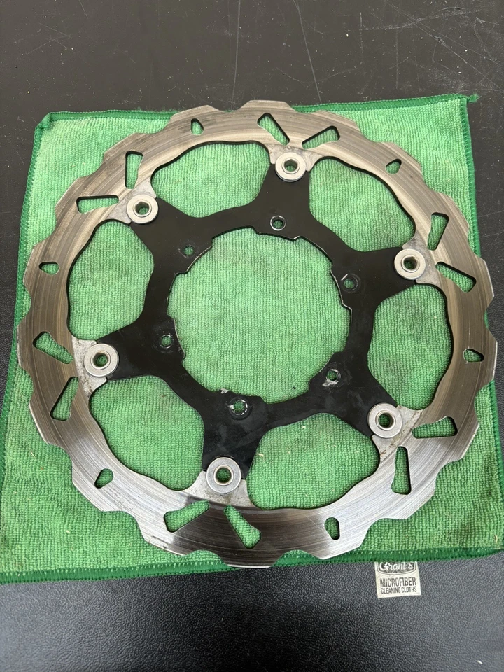 BMW 1993-1999 F 650 Galfer DF663FLW Floating Wave Brake Rotor - Front - Image 4 of 4