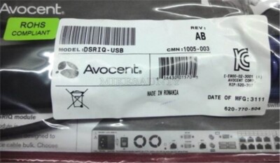 1Pc New Avocent Dsriq-Usb Kvm Switch Usb Server Interface Module Sim et